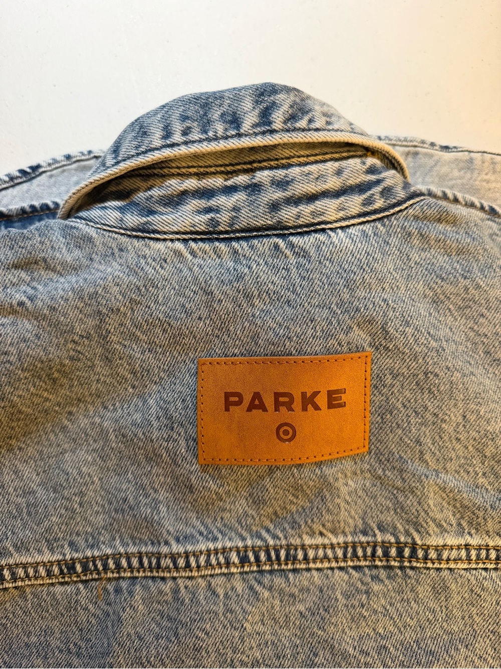 Parke Light Blue Denim Button-Down Shirt